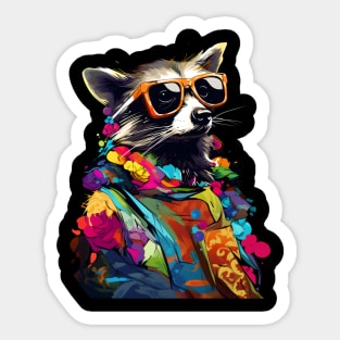 Raccoon Sticker